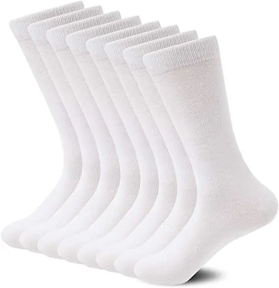 

XY-0156 Super Soft Bamboo Fiber Sock Men Bamboo White Socks, Custom color