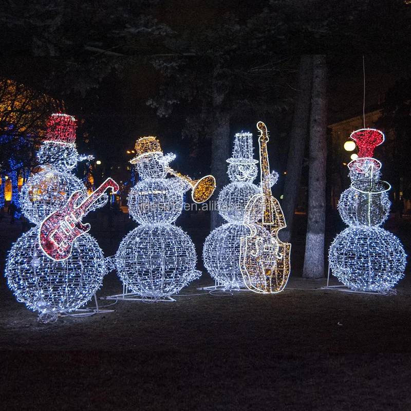 Outdoor Large Christmas Decorations Displays Fiberglass Christmas Balls