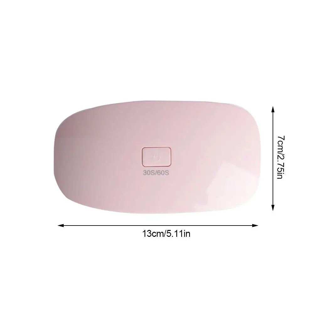 

Mini nail dryer UV LED lamp portable USB cable household nail polish gel varnish dryer nail art tools