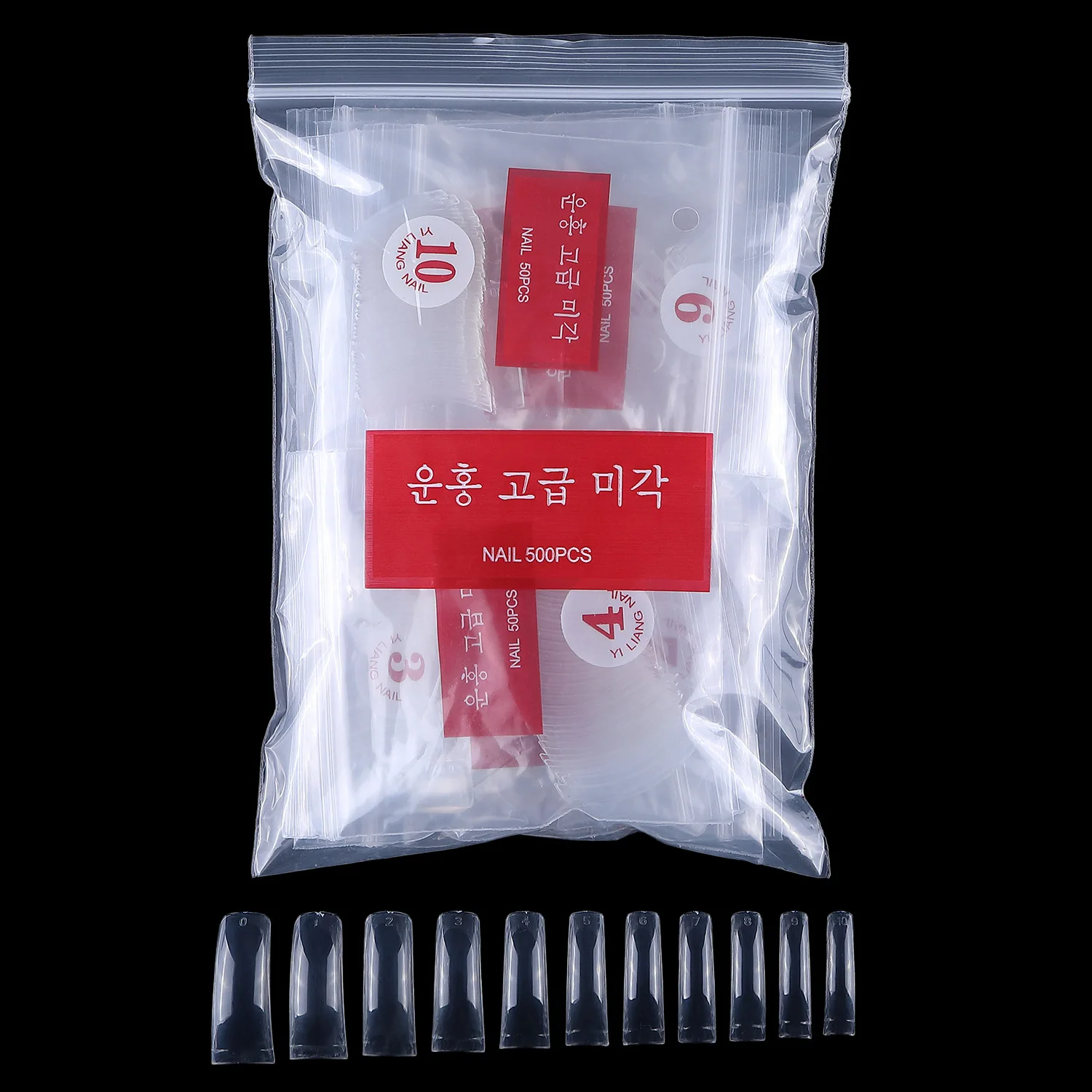

550 Bags Of Salon French Manicure Patches Nail Patches Ultra-Thin Sqiare NailsTips