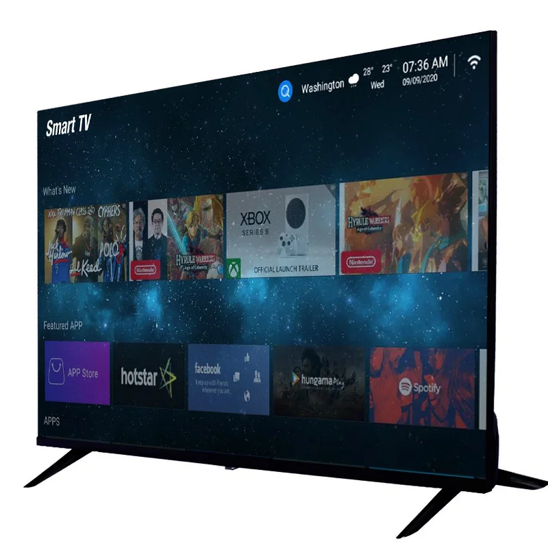 

Hot Sale Factory tv smart 65 inch with Android TV WebosVidaa Solution Television 4K 2K