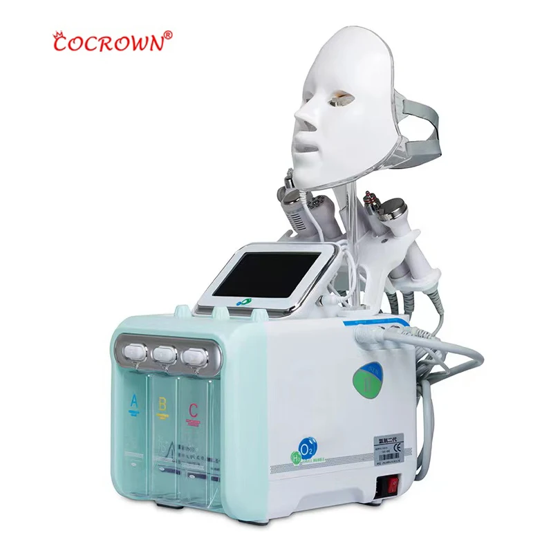 

2022 Second Generation 7 In 1 Face Roller Facial Massage Machine Skin Lifting Hidra Facial Machine Skin