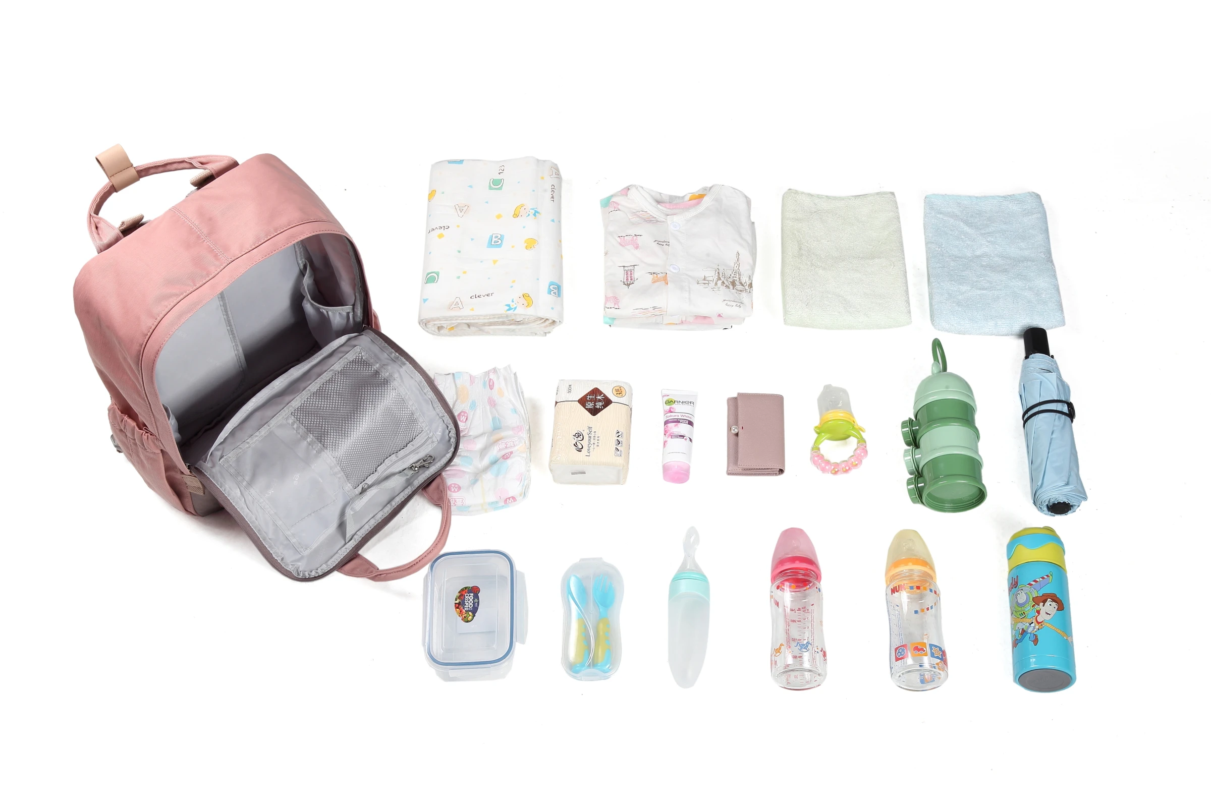 
2020 most fashion water resistant manufacture diaper backpack 