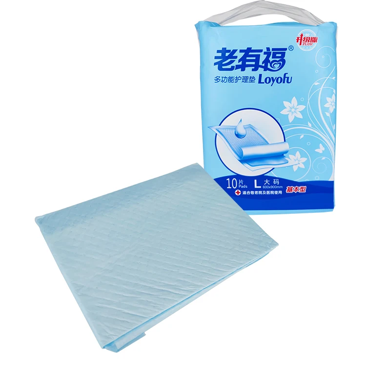 

Hospital Medical Incontinence Underpad and Maternity Use Nursing Home Disposable Large Adult Pee Bed Pad, Printed color