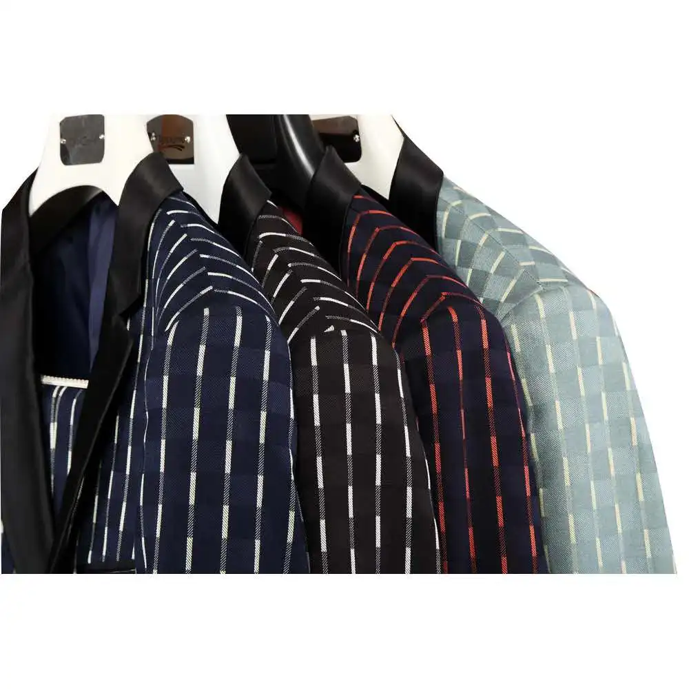 In stock new design tailored Striped turkish mens suits