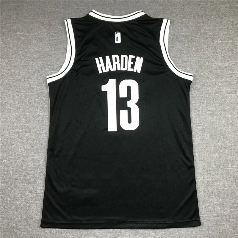 

2021 new season NBA-A Net team fan basketball jersey shirt with Harden 13 printing, Black