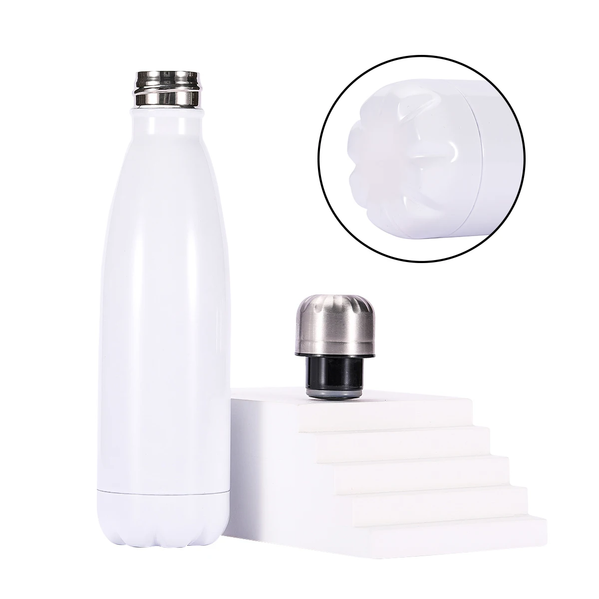 

American style 17oz double wall vacuum insulated stainless steel sublimation water bottle