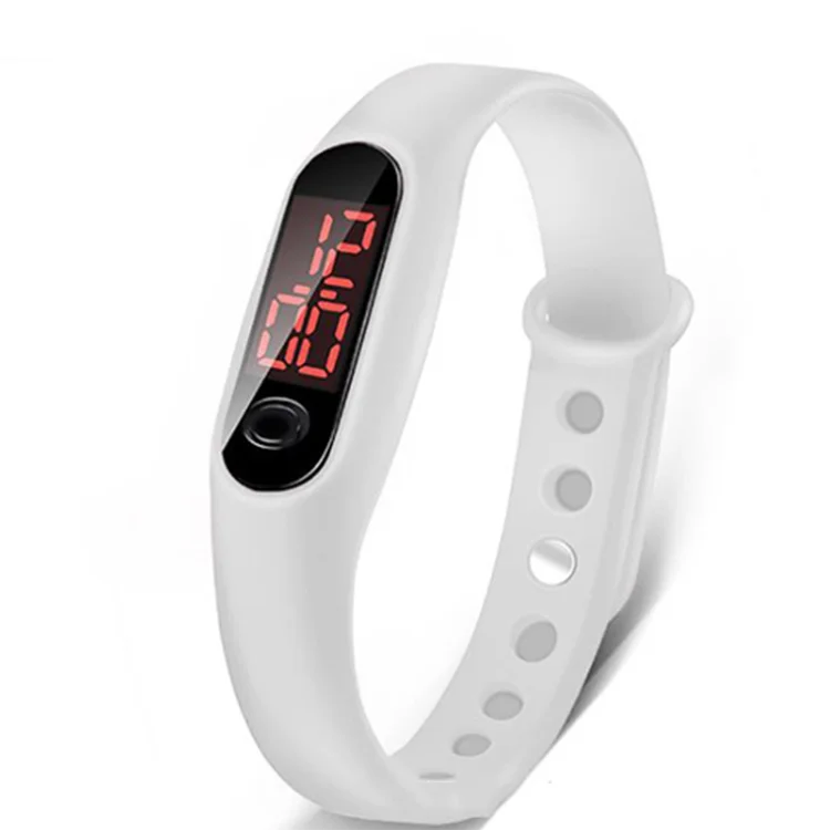 

2019 New Silicone Digital Watch Waterproof Led Sports Bracelet Student Sports Leisure Silicone Gift Electronic Watch