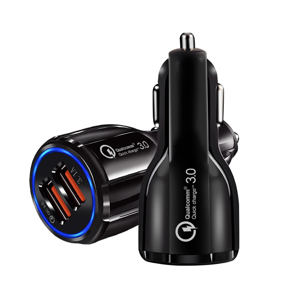 

SIPU fast charging newcars adapter qc 3.0 dual port usb car charger