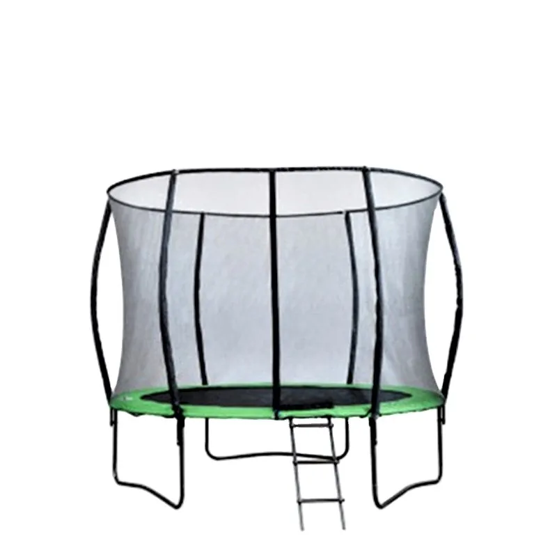 

Stainless Steel PPmat UV-resistant 12Ft Unisex Luxury Series Outdoor Trampoline, Customized color