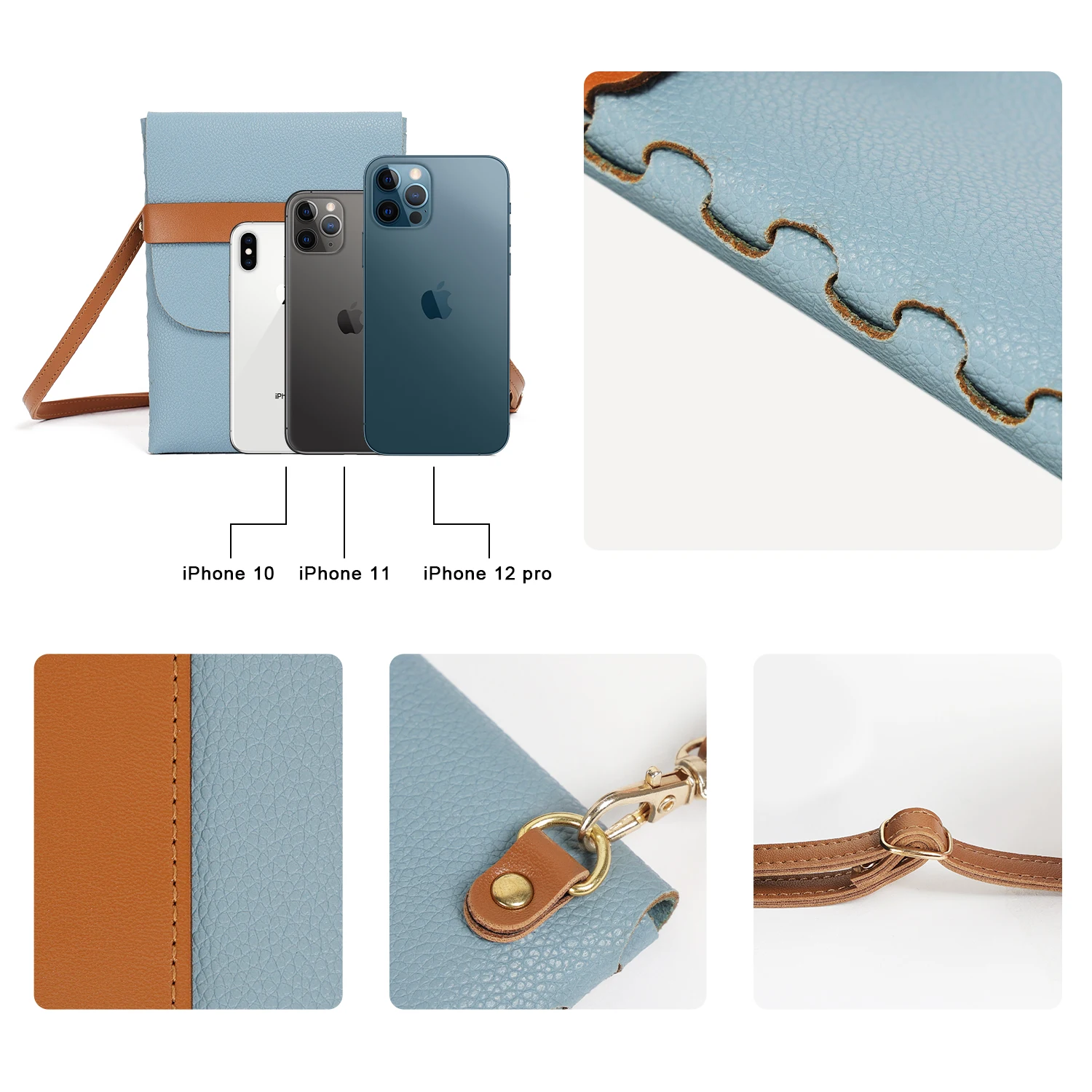 

2021 New Ins Hot Phone Cross Body Bag Leather Strap Purse Clutch Bags Designer Phone Bag Wallet