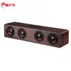 Wholesale Wooden Wireless Bluetooth Speaker Home Computer 4 horns big power TV Audio TF AUX FM Bluetooth Speaker Loudspeaker