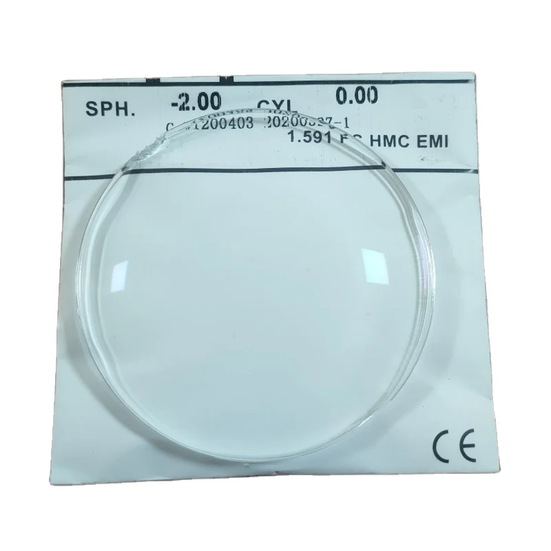 

Optical Lens Manufacturer PC 1.591 Polycarbonate HMC Anti Reflection Coating Eyeglass Lenses