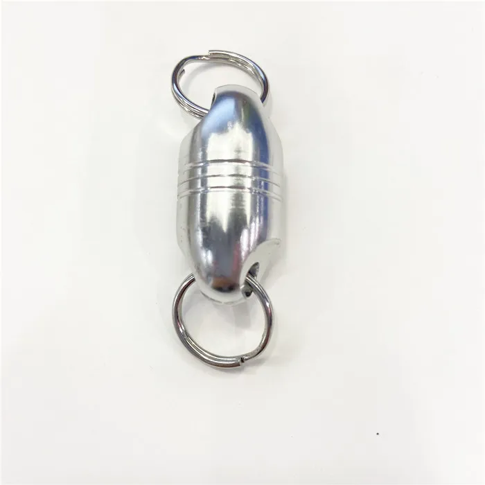 Detachable Keychain Magnetic Holder Aluminum Alloy Plus Electroplating