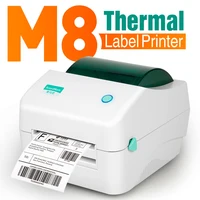 

Soonmark M8 high speed 4inch USB commercial desktop shipping direct thermal barcode sticker label printer