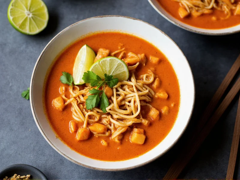 Thai Red Curry Noodle Soup: Authentic Recipe & Guide