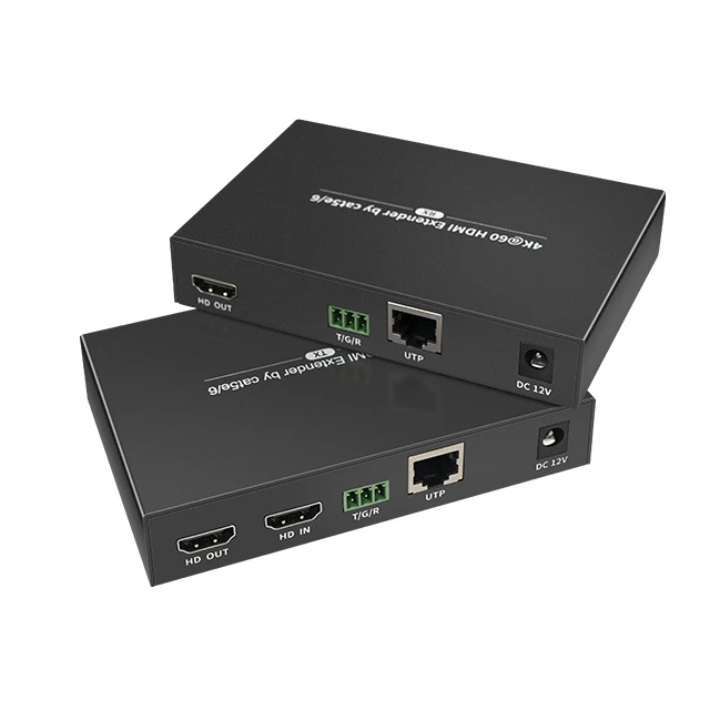 

Hdmi2.0 100M Cat6 Kvm 4K Hdmi Extender Support IR 4K 60Hz Hdmi Extender Kvm