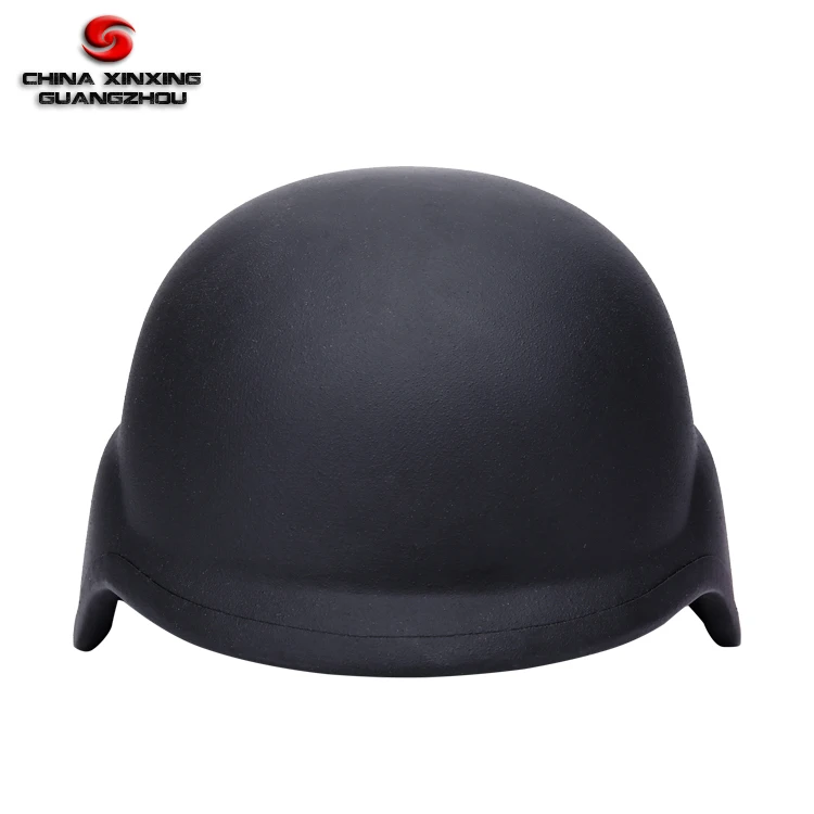 
PASGT style black color Bulletproof Helmet Level NIJ IIIA PE & Aramid Helmet 