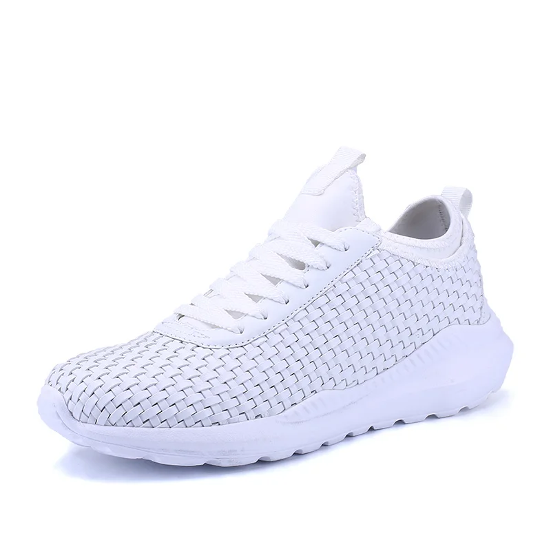 

High Quality Mesh Knit Upper Sports Lightweight Couple Shoes Walking Running Casual Fashion Brand Sneakers, Optional