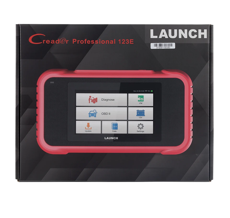 

LAUNCH X431 CRP123E V2.0 Car OBDII OBD2 ABS SRS Engine AT 3 Reset Code Reader Scanner Free Update Auto Professional Diagnostic Tools