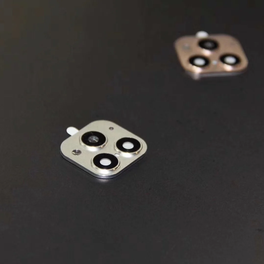 

Third Generation Titanium alloy camera protector For iPhone X/XS/XS MAX convert Iphone 11pro 256GB, Crystal clear