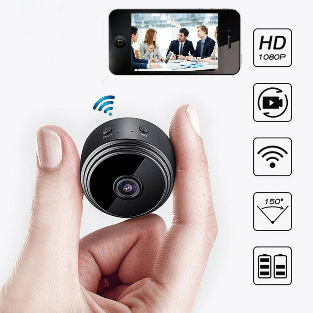 
A9 HD 1080Psecurity camerahome security ip camera Small WiFi Hidden Mini Video Camcorder spy Camera Night Vision Remote View 