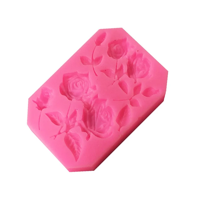 

Organic 3D silicone soap mold durable food grade sausage mold cake pops maker accessories, Pink