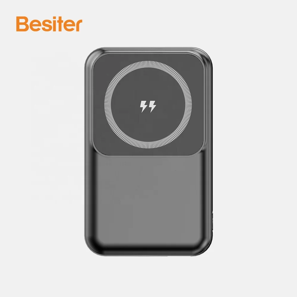 

wireless power bank Super fast Charging Magnetic Mag Safe charger slim portable Type-C output