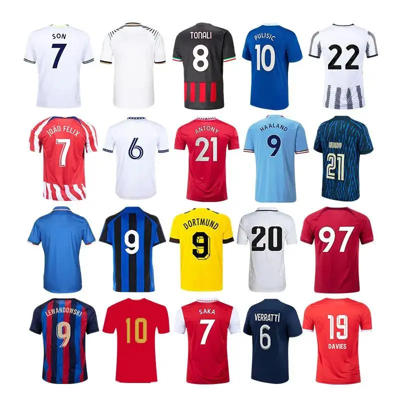 

wholesale price customize design football shirts jersey custom sublimation full set football soccer jersey uniform for men