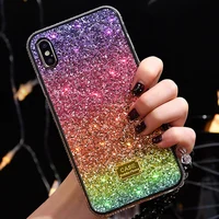 

Luxury Diamond i Phone Case For iPhone 6 s 6s 7 8 Plus Coque Silicone Bling Girl Cover For iPhone 11 Pro X XR XS Max Case Funda
