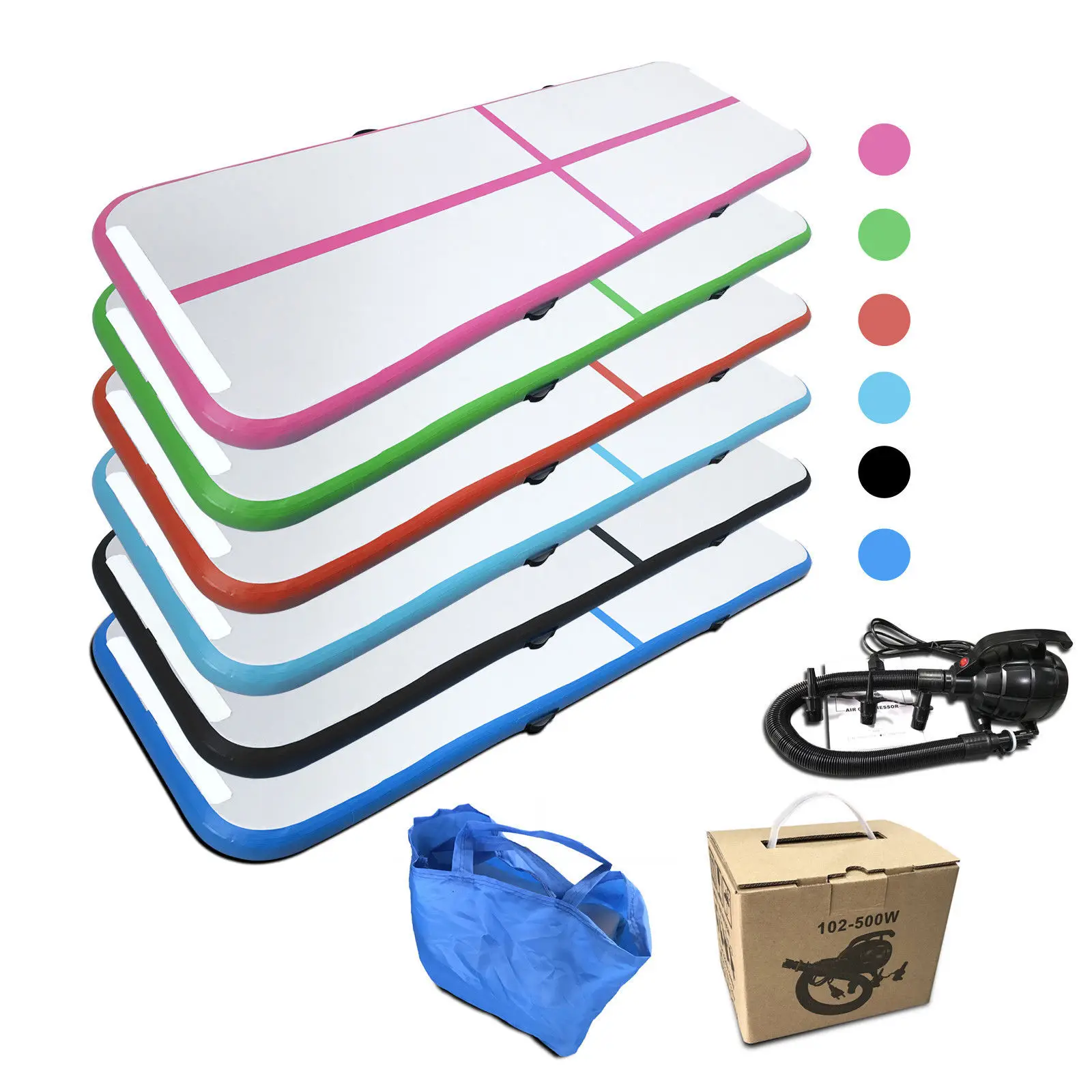 

Gym Equipment Cheap Folding Water Floating Mat Air Track Inflatable Gymnastics Mat
