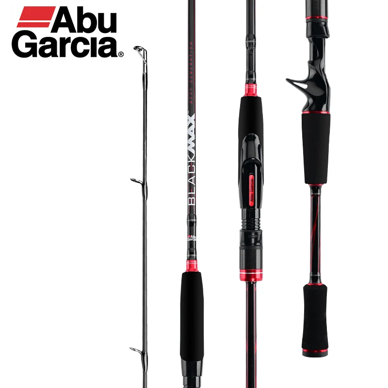

Abu Garcia Black Max BMAX Baitcasting Lure Fishing Rod 1.83m 1.98m 2.13m M MH ML H Power Carbon Spinning Fishing Rod