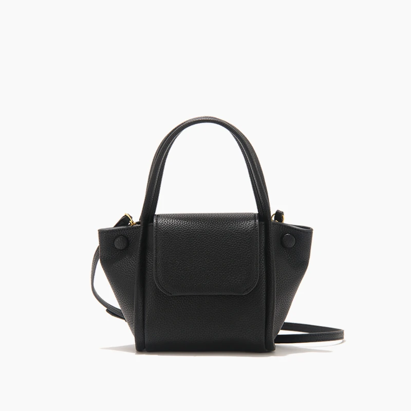 

2021 Trendy England Chic Style Shopping Basket Hand bag with Strap Wings Mini Tote Bag for Lady