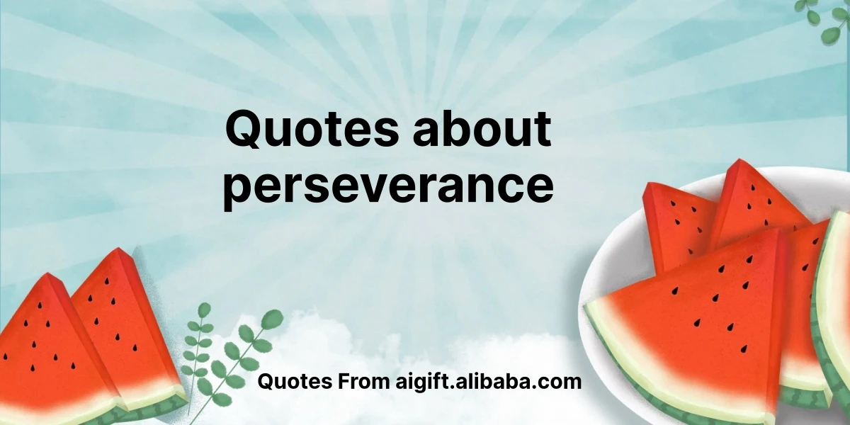 quotes about perseverance