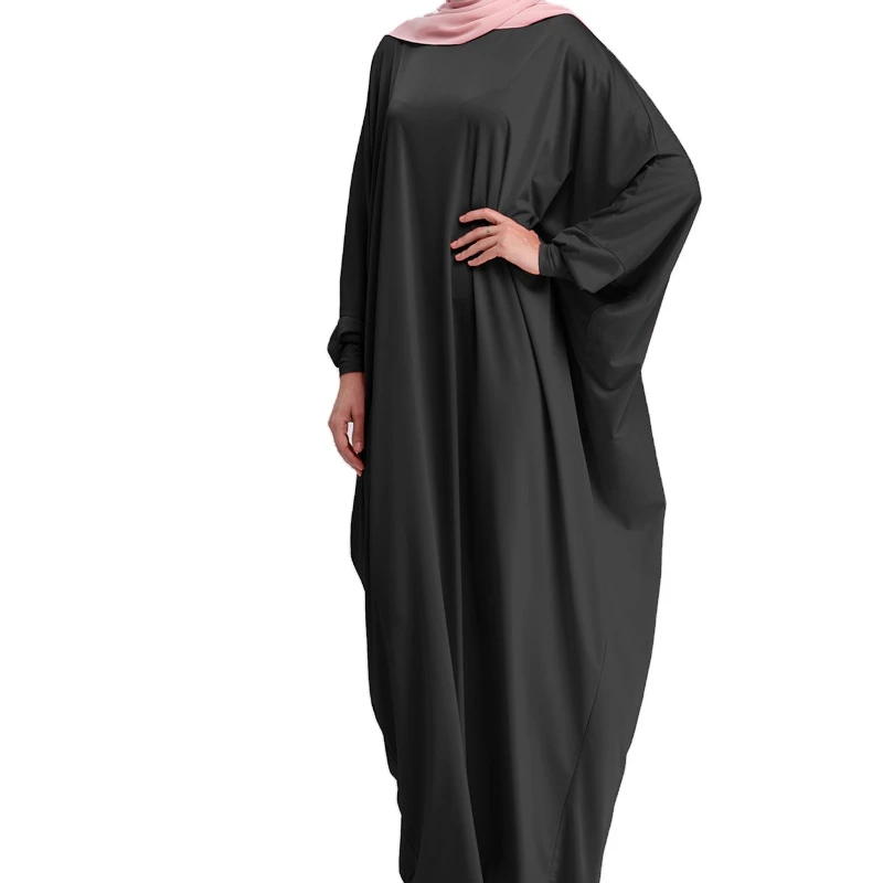 

Middle East Turkish Solid Color Abaya Women Muslim Dress New Season Women Turkish Abaya Kaftan Girls Clothing Islamic, 6 colors