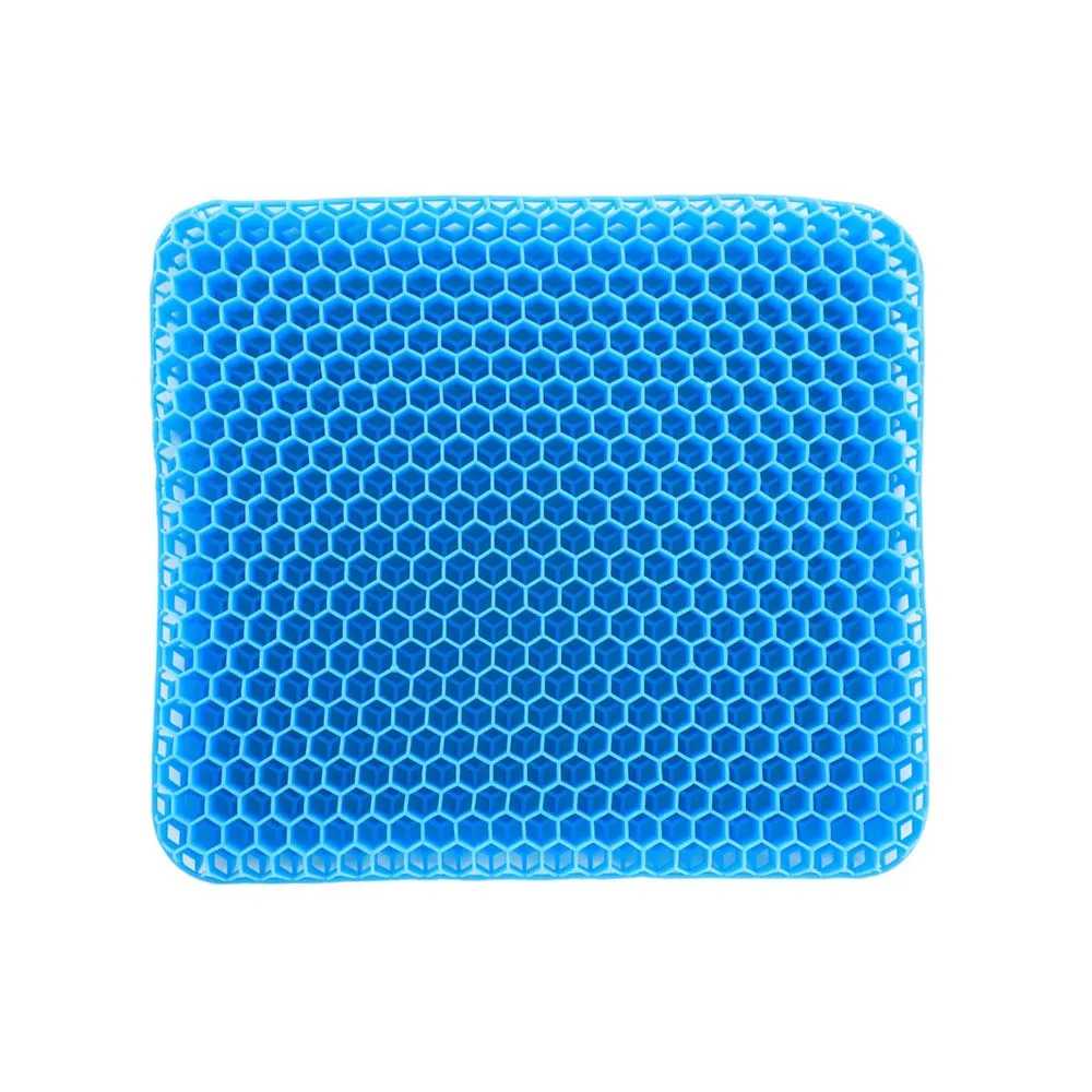 Double Layer Gel seat Cushion for Pressure Pain Relief Breathable Wheelchair Cushion Chair Pads for Car Seat Chair