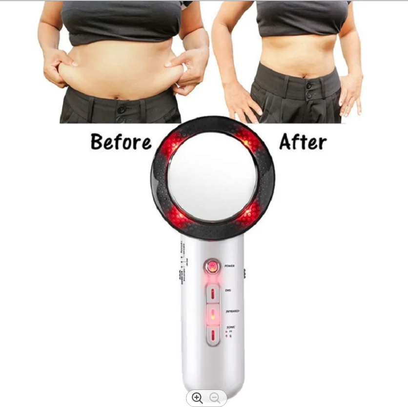

3 in 1Ultrasonic Multifunction EMS Infrared Massager Fat Weight Lost Fat Burning loss weight cativation slimming device