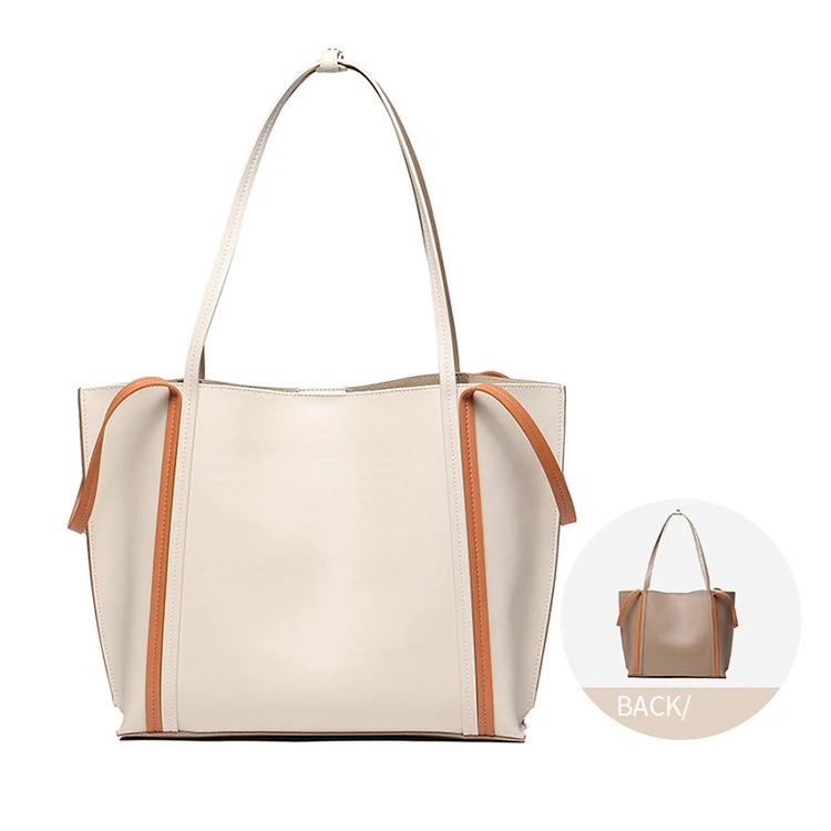 

EGL195 Luxury designer custom large purses handbag soft real leather bags woman