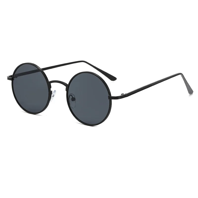 

2021 Men metal Polarized Sunglasses Vintage Inspired colorful Round Sunglasses