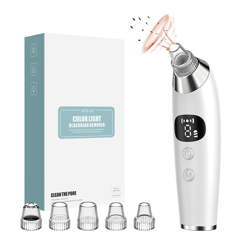 facial machine black head removal white heads and black heads remover with wireless charger