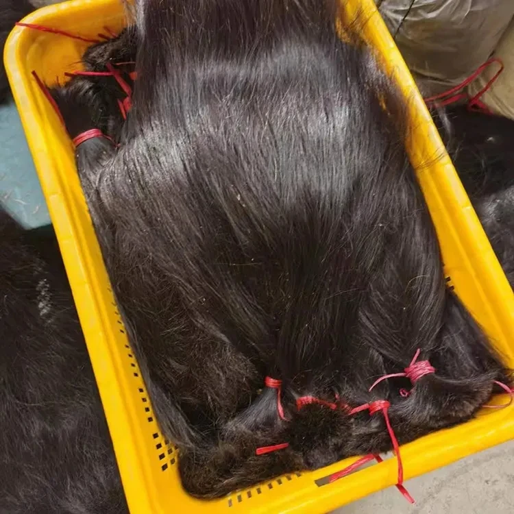 Wholesale Bone Straight Human Hair Extensions Raw Unprocessed Vietnamese Super Double Drawn Virgin Human Hair Vendor