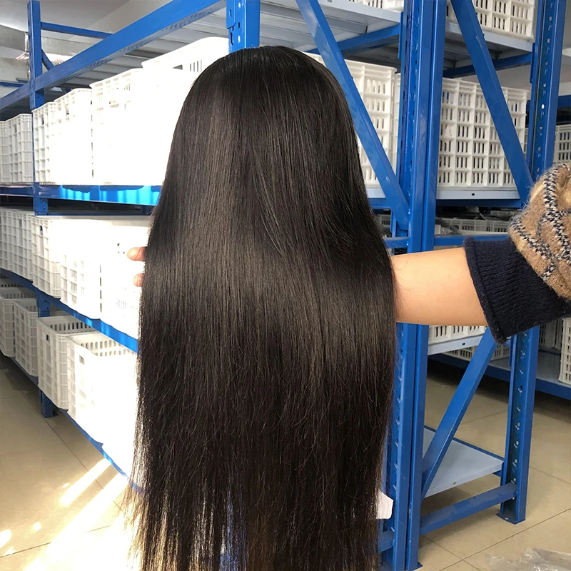 

Brazilian Hair Vendors HD Lace Frontal Wig Wholesale Natural Hair For Black Women No Tangle No Shedding