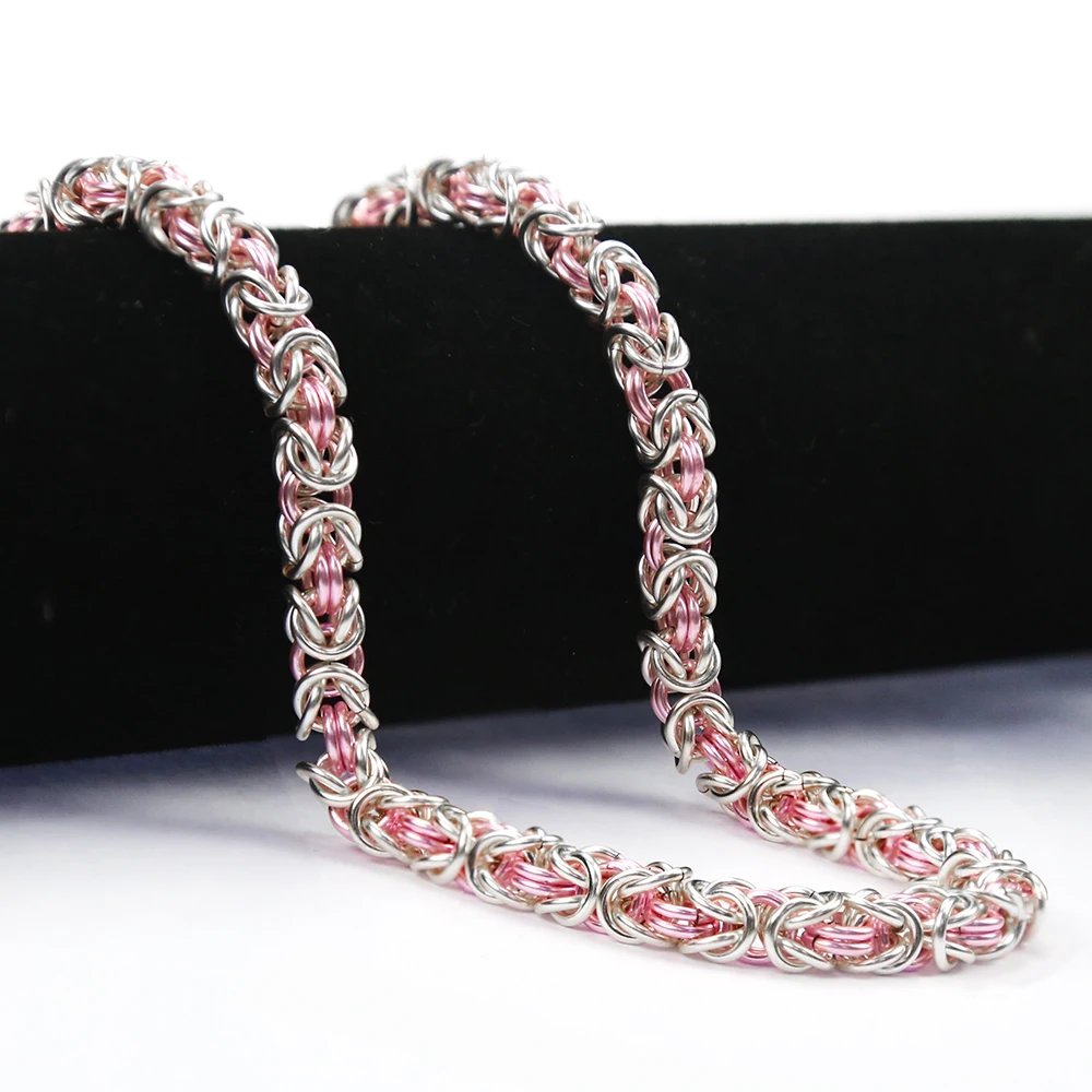 

High Quality Diy Byzantine Chains For Decorative Clothes And Body Chain