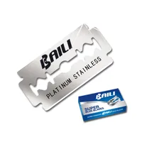 

Baili Razor blade production line stainless steel double edged blade shaving travel straight safety razor