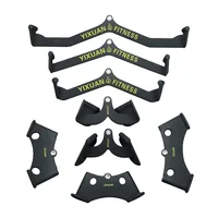 

Grip Lat Press Pull Down Bar Cable Attachments Multi Attachment Pro Tricep V-Bar(8pcs in one set)