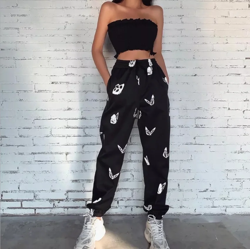 

wide pant women trousers casual pants women workout trousers plus size pants sexy for lady, Showed