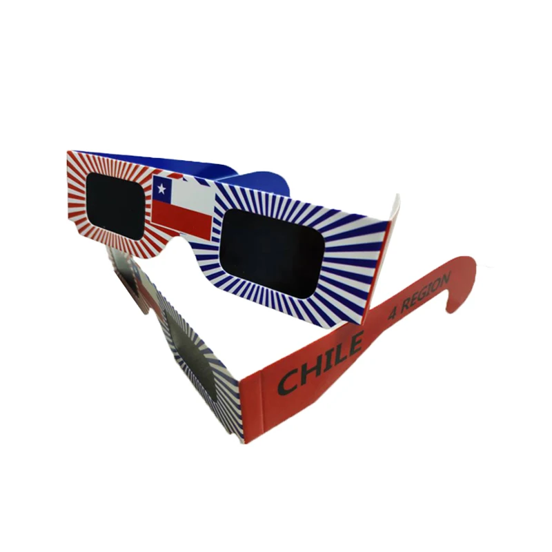 

2021 Promotion China Factory Iso & Ce & Rohs Certified Safe Solar Eclipse Paper Glasses