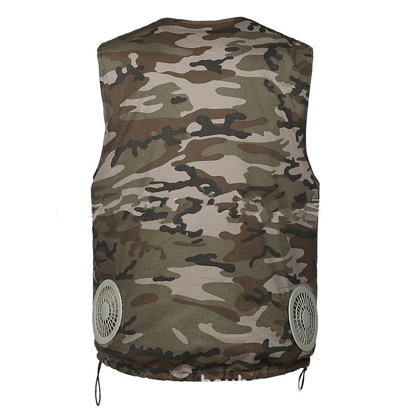 

Military PCM Air Conditioning Evaporative Body Cooling Vest with Fan Men