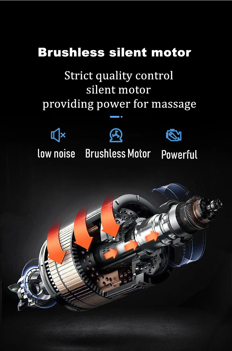 Latest Cordless Full Body Deep Muscle Massage Gun Vibration Pistool Percussion Massager Therapy Musculo Relaxy Recovery Pistolet
