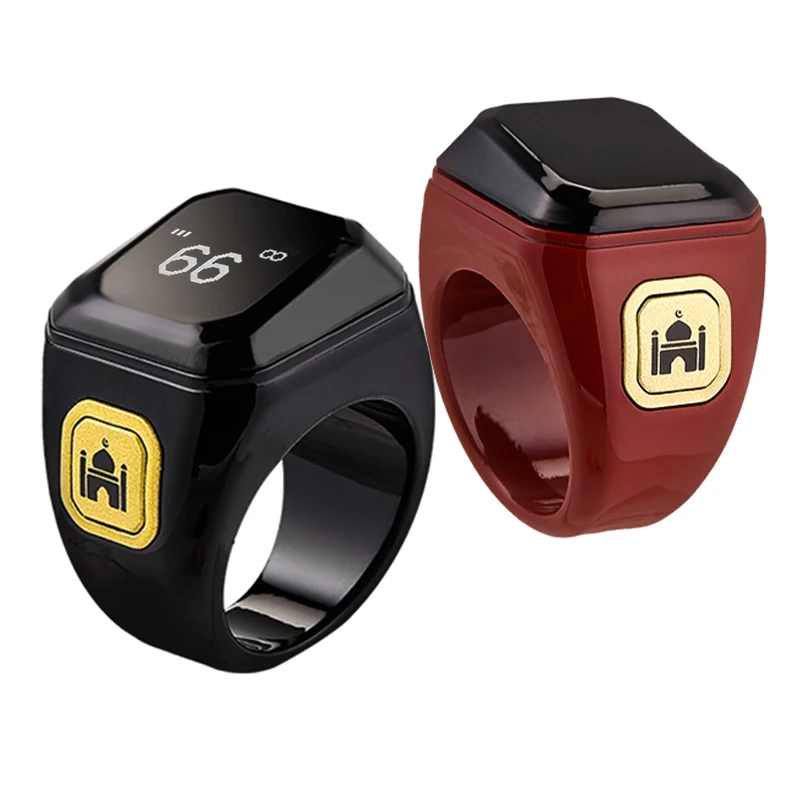 Waterproof Zikr Tasbih Smart Ring Fur Muslim Tally Tas Muslim Iqiba Digital Zikr Ring With Charger